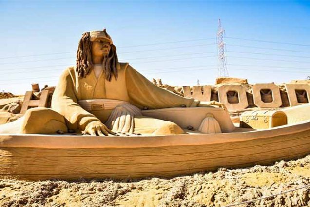 Open-air Sand City Museum in Hurghada – unique outdoor cultural attraction