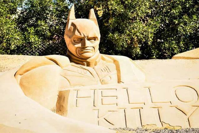Sand City Museum Hurghada – giant sand statues created by international artists