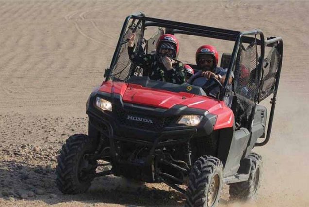 Safari Buggy w Sharm El Sheikh – jazda po pustyni Synaj o zachodzie słońca.