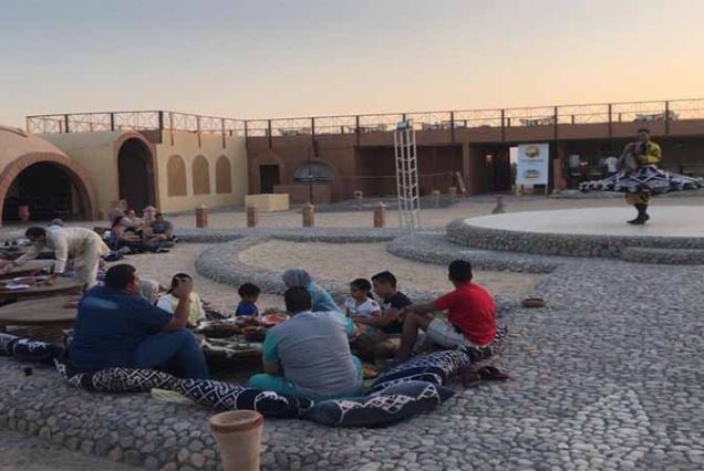 BBQ dinner under the stars Hurghada desert safar